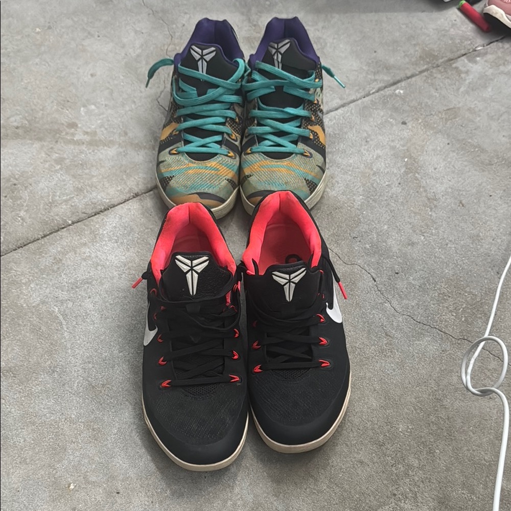 Nike Men's Sneakers - Black and Multicolor